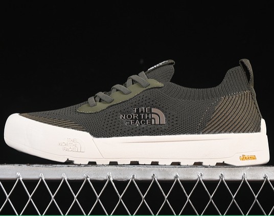 Men's The North Face Army Green White Dune/ Clay Grey NF0A8AD94QI-082 Sneaker