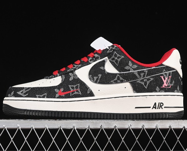 Nike Air Force 1 '07 Low LV White Black Red LW9279-001 Sneaker
