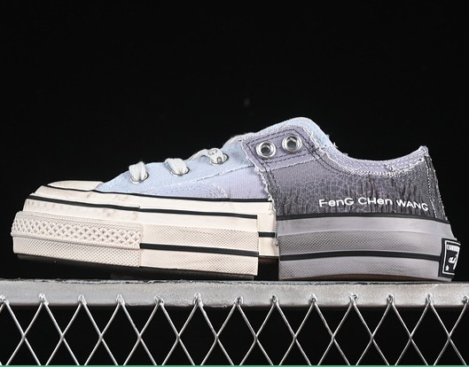 Converse x Feng Chen Wang 2-in-1 Chuck 70 Grey/ Egret/ Black A15742C Sneaker