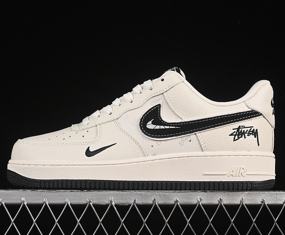 Nike Air Force 1 Low '07 White Grey Black KK1988-093 Sneaker