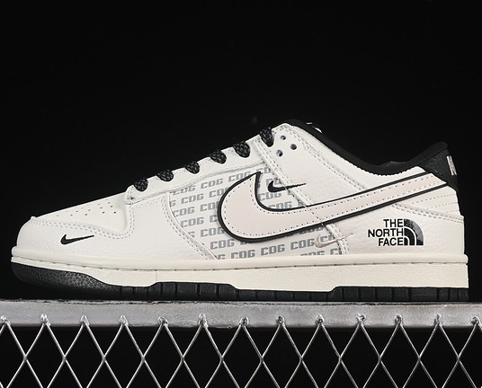 Nike SB Dunk Low The North Face Cream Black Grey SC9207-423 Sneaker