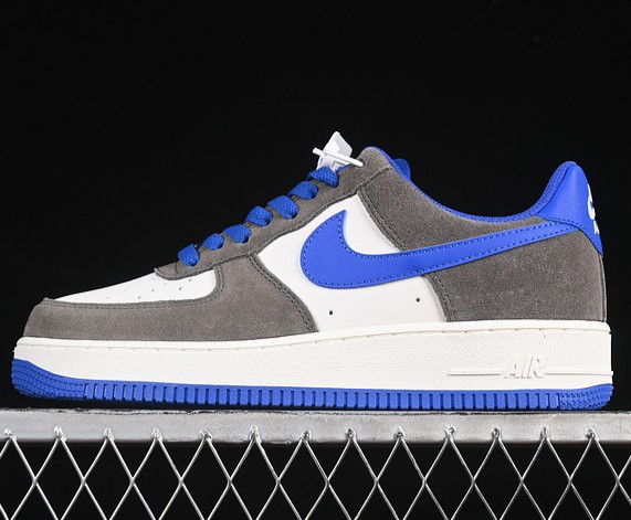 Nike Air Force 1 Low '07 LV8 Cave Stone Sail Hyper Royal FQ8714-200 Sneaker