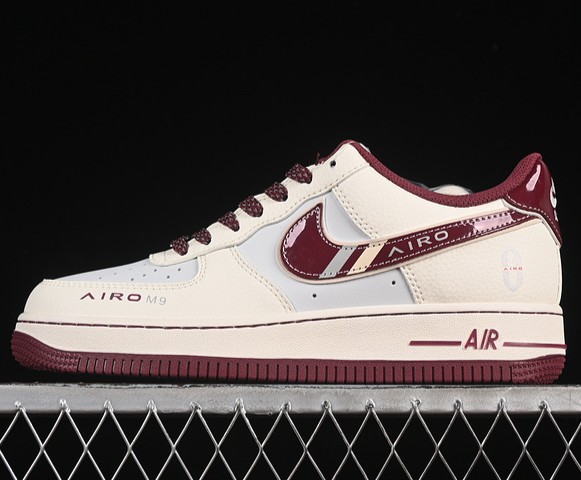 Nike Air Force 1 Low '07 White Red AIRO M9 XS1958-610 Sneaker