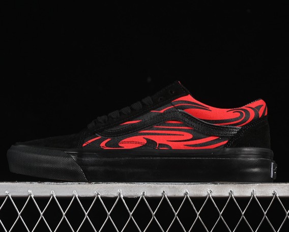 Unisex Vans Old Skool 36 LX Warped Tour Black Red VN000D56458 Sneaker