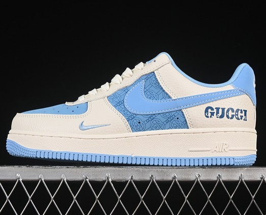 Nike Air Force 1 Low '07 White Blue DF0188-067 Casual Shoes