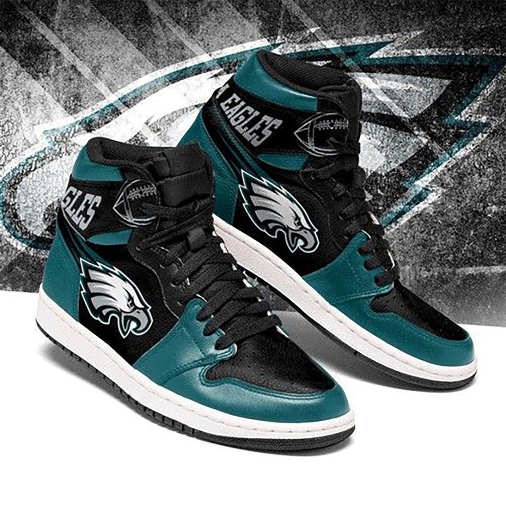 Philadelphia Eagles V1 - Black Sneaker Boots