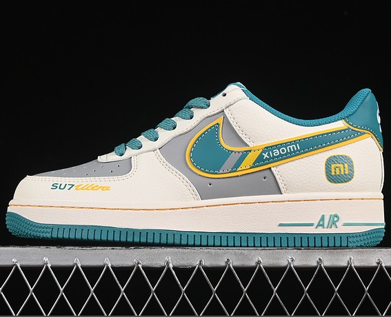 AIR FORCE 1 '07 LOW LV8 X XIAOMI CREAM GREY/GREEN SS1168-208