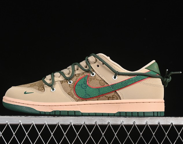 Nike Dunk SB Low Gucci Green Brown DM6868-087 Sneaker