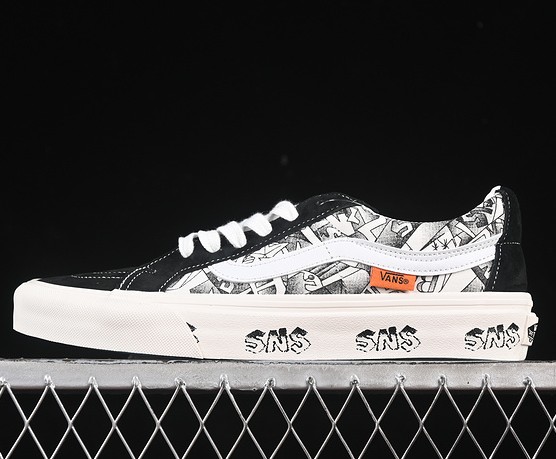 Buy Sk8-Low Black White VN0A4UUK2V4 Sneakers Shoes