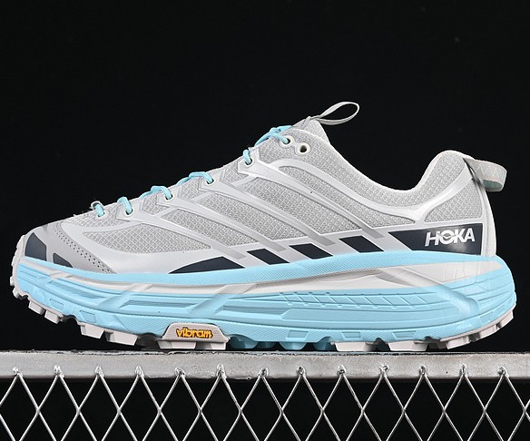 Hoka One One Mafate Three 2 Stardust Cloudless Grey Blue 1141572-SLD Sneaker