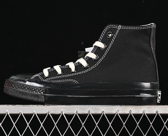Unisex Converse Chuck 70 Black White Canvas High Top Shoe Boots A17937C Sneaker