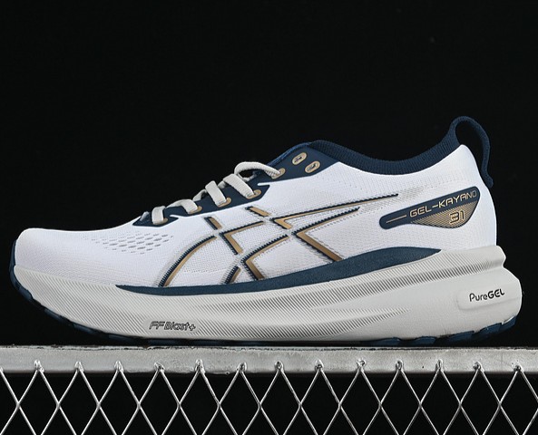 Men's ASICS Gel-Kayano 31 Glacier Grey Pure Gold 1011B995-021 Sneaker