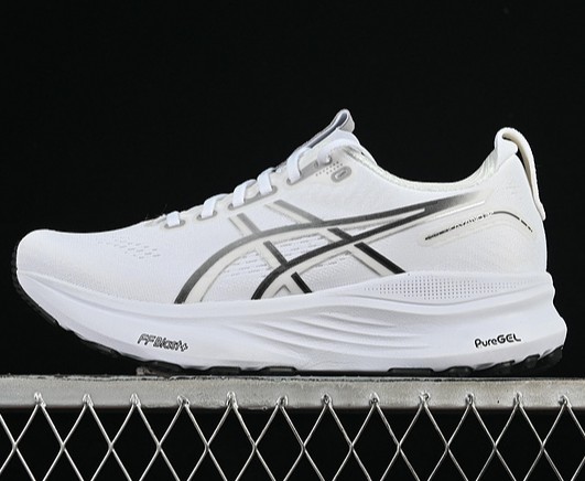 ASICS Gel-Kayano 32 White Pure Silver Running 1011C052-100 Sneaker