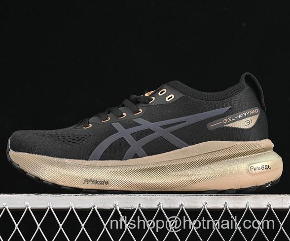 Men's ASICS Gel-Kayano 31 Platinum 'Black Gold' 1011C099-001 Sneaker