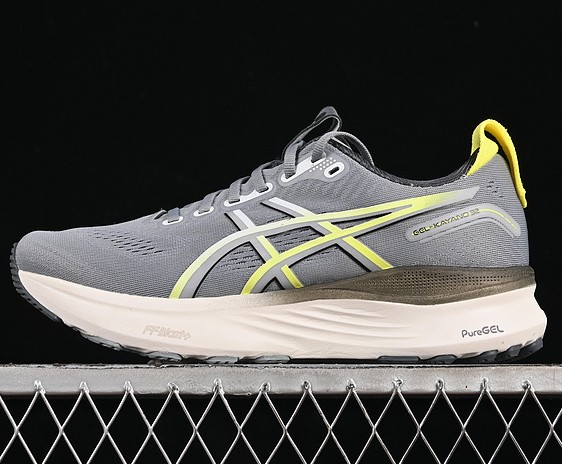 ASICS Gel-Kayano 32 Gravel Citron Grey Neon Green 1011C052-021 Sneaker