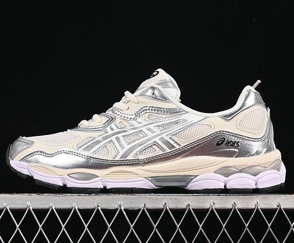 ASICS Gel-NYC Cream Pure Silver 1203A805-101 Casual Shoes Sneaker