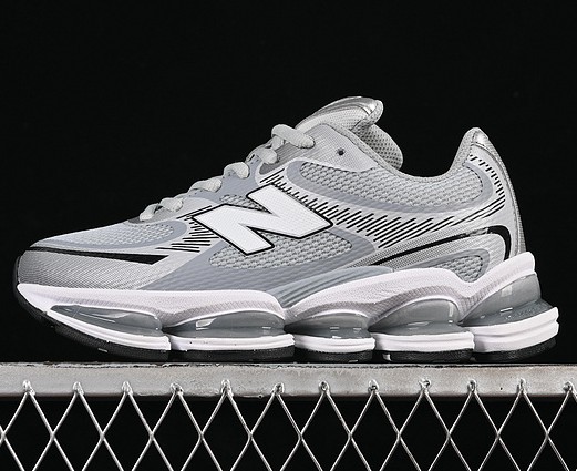 New Balance 2000 White Black Grey U2000CCW Retro Bold Unisex Sneaker