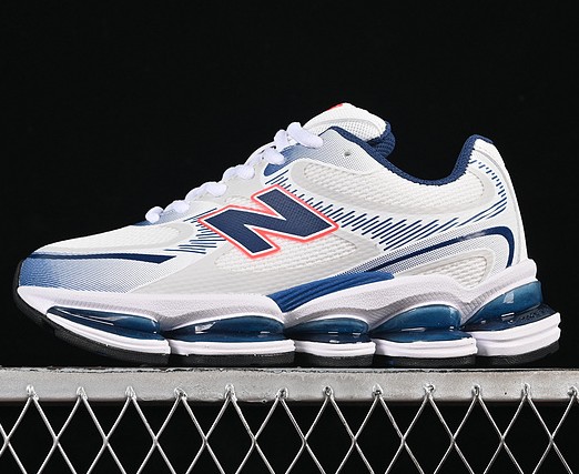 New Balance Abzorb 2000 White Blue U2000WNA Performance Cushioned Sneaker
