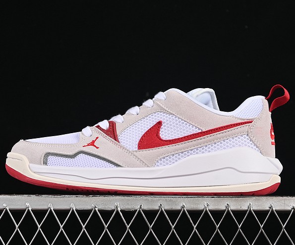 Jordan CMFT Era Men's Shoes HJ6777-116 - White / Sail/ Black / Varsity Red