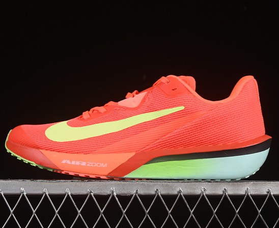 Men's Nike Zoom Rival Fly 4 Orange Green FV6040-600 Road Racing Shoes