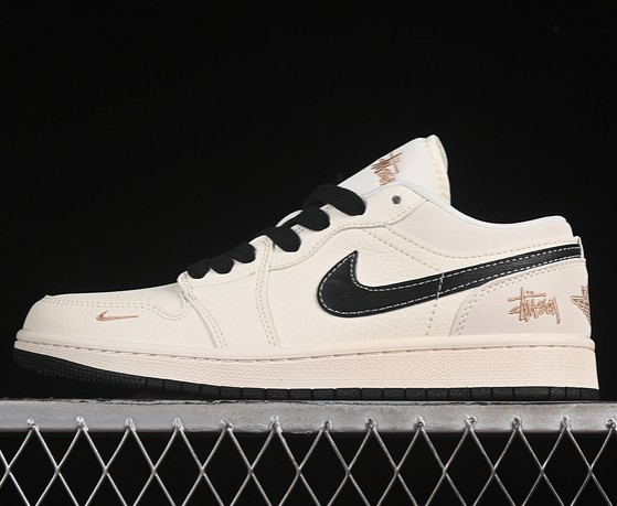 Air Jordan 1 Low White Black XX3168-173 (Men's US7-11 Women's USW5.5-8) Sneaker