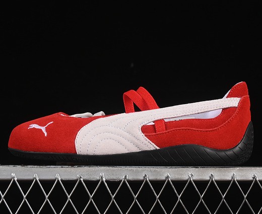 Women's Puma Speedcat Ballet For All Time Red White Black 401287-07 Sneaker