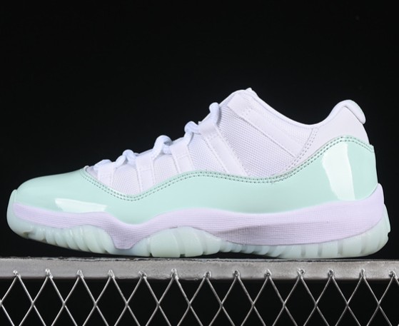 Air Jordan 11 Retro Low White/Igloo AH7860-103 (WMNS USW5.5-8 Men's US7-13) Sneaker