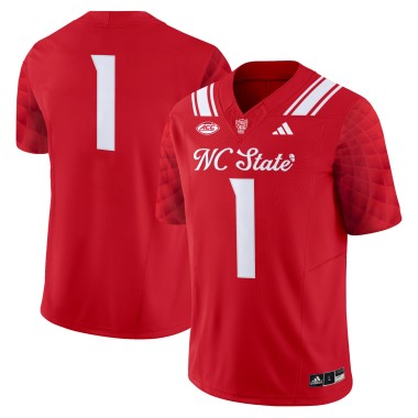 Men's NC State Wolfpack #1 Red F.U.S.E. 'City of Oaks' Vapor Limited Stitched Football Jersey