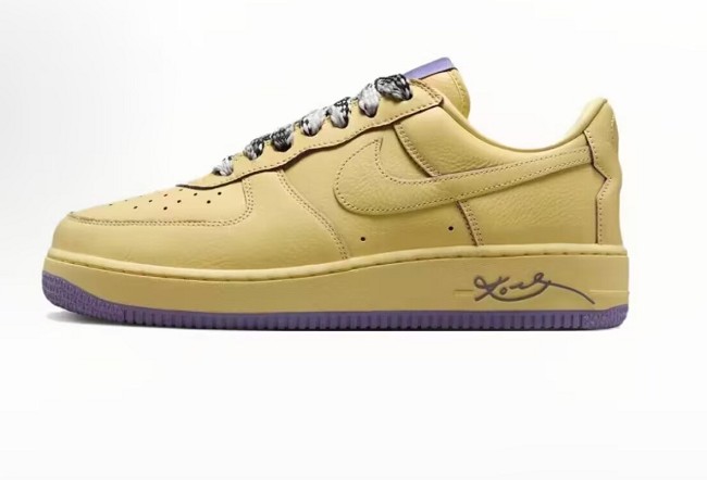 Men's Air Force 1 Triple Yellow Shoes 0378 Sneaker