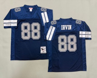Men's Dallas Cowboys #88 Michael Irvin Navy 1994 Throwbacks Authentics Mitchell & Ness NFL Jersey