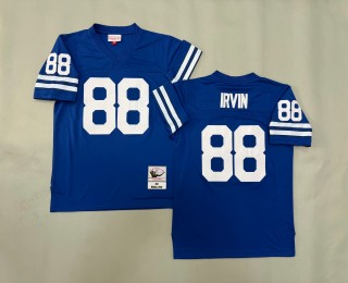 Men's Dallas Cowboys #88 Michael Irvin Royal 1992 Throwbacks Authentics Mitchell & Ness NFL Jersey