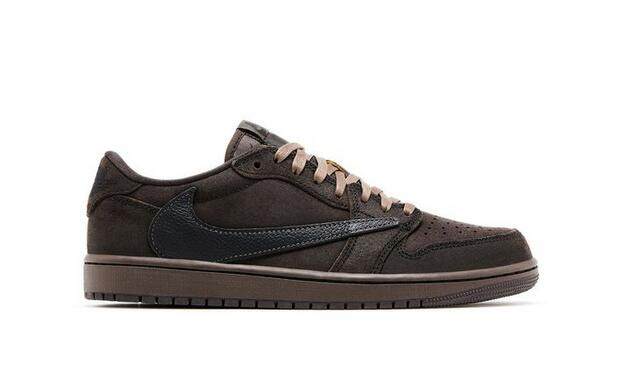 Men's Running Weapon Travis Scott x Air Jordan 1 Low OG SP 'Velvet Brown' Shoes 026 Sneaker