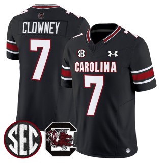 Men's South Carolina Gamecocks #7 Jadeveon Clowney Black 2025 Vapor Limited Stitched Football Jersey