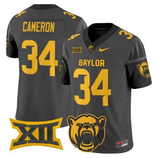 Men's Baylor Bears #34 Josh Cameron F.U.S.E. 2025 Vapor Limited Jersey - Black