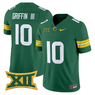 Men's Baylor Bears #10 Robert Griffin III F.U.S.E. 2025 Vapor Limited Jersey - Green