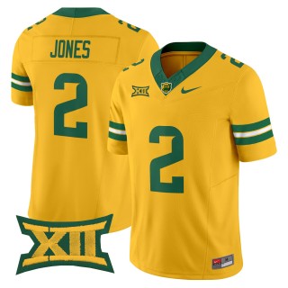 Men's Baylor Bears #2 Matt Jones F.U.S.E. 2025 Vapor Limited Jersey - Gold