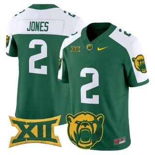 Men's Baylor Bears #2 Matt Jones F.U.S.E. 2025 Vapor Limited Jersey - Green White