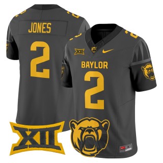 Men's Baylor Bears #2 Matt Jones F.U.S.E. 2025 Vapor Limited Jersey - Black