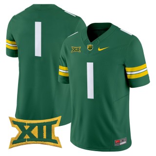 Men's Baylor Bears #1 F.U.S.E. 2025 Vapor Limited Jersey - Green
