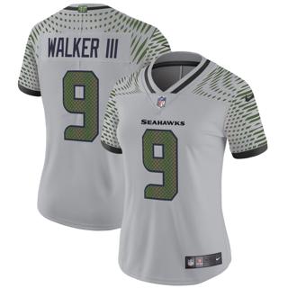Women's Seattle Seahawks #9 Kenneth Walker III 2025 Rivalries Nike Vapor Limited Stitched Jersey