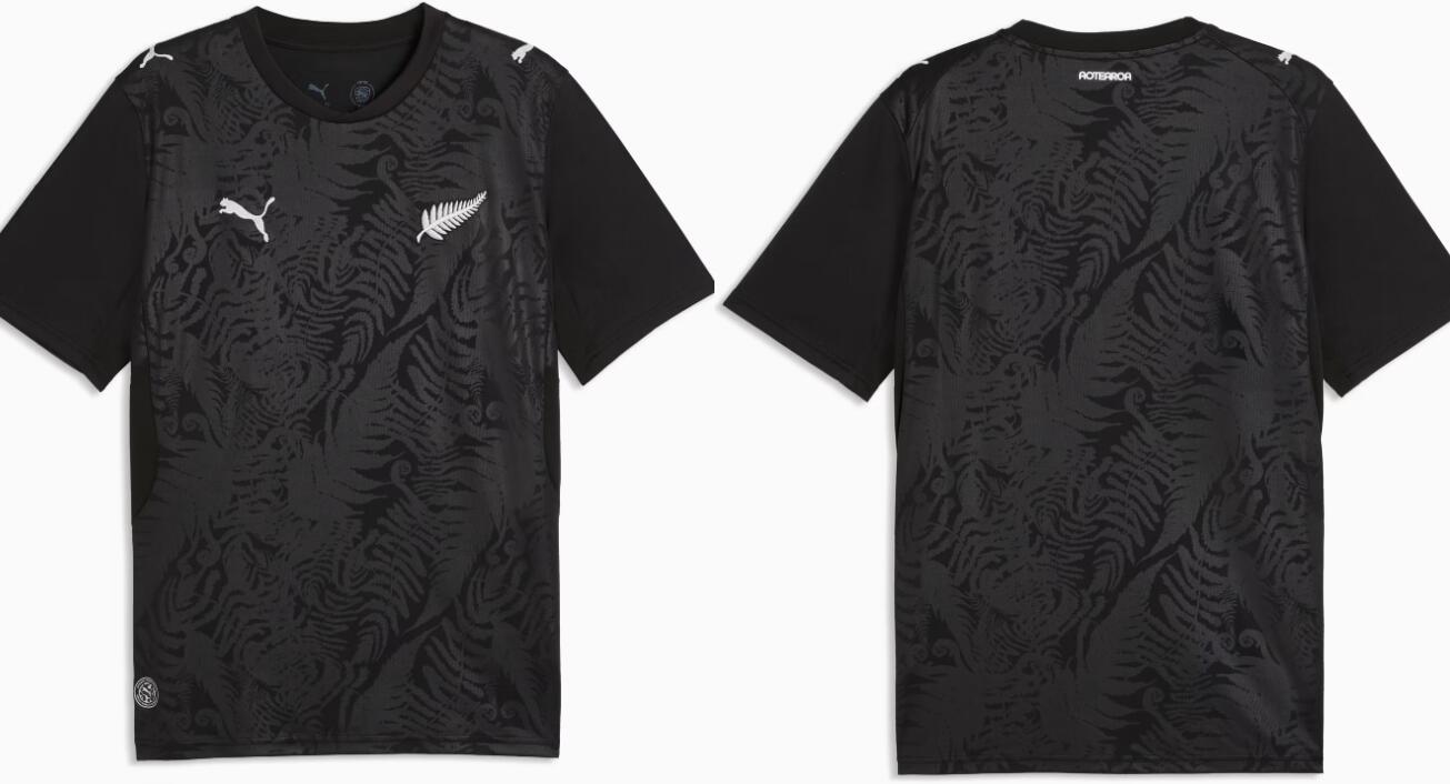 Men's New Zealand Blank Home Soccer Jersey Puma