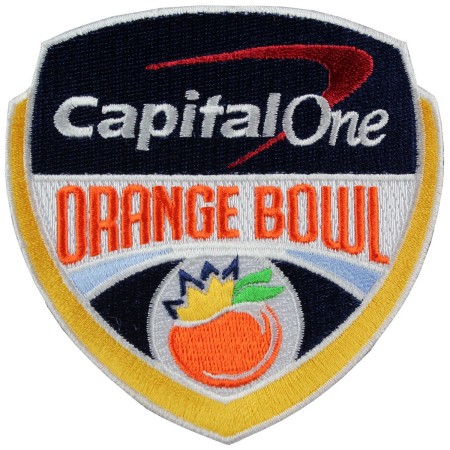 2026 Capital One Orange Bowl Game Jersey Patch Texas Tech Oregon