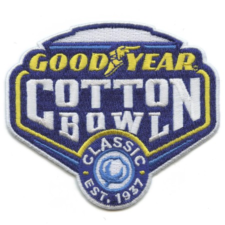 2025 Good Year Cotton Bowl Game Jersey Patch Miami Ohio State
