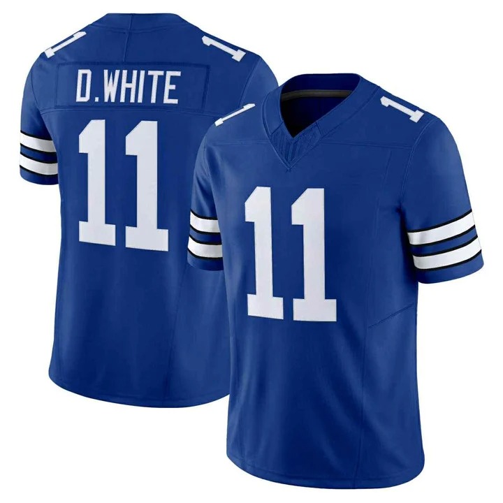 Men's Dallas Cowboys #11 Danny White Blue F.U.S.E. Limited Stitched Jersey