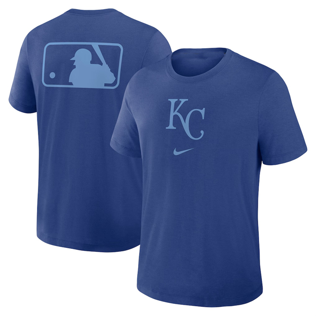 Men's Kansas City Royals Royal Early Work Tri-Blend Dri-FIT T-Shirt