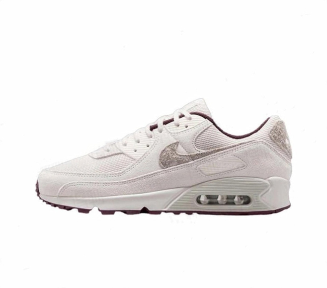 Men's Running weapon Air Max 90 Cream Shoes 0121