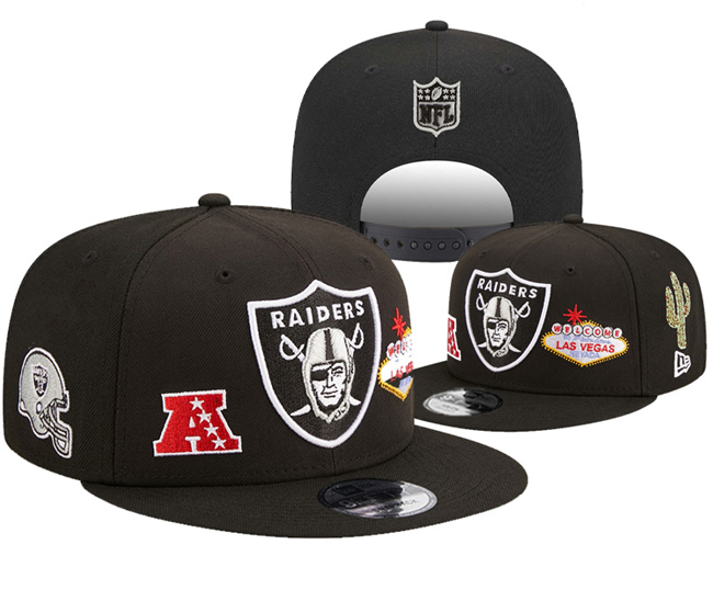 Las Vegas Raiders 2026 Stitched Snapback Hats  001
