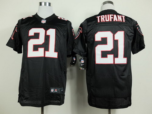 Nike Atlanta Falcons #21 Desmond Trufant Black Elite Jersey