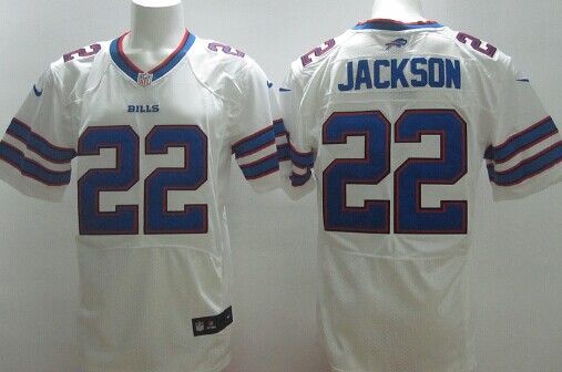 Nike Buffalo Bills #22 Fred Jackson 2013 White Elite Jersey