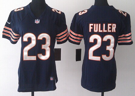 Nike Chicago Bears #23 Kyle Fuller Blue Game Womens Jersey